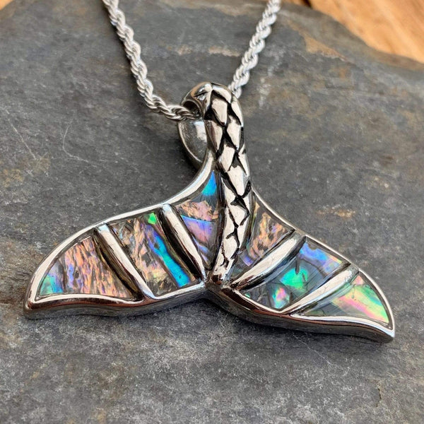 Sanity Jewelry Ladies Necklace Sea Shell - Mermaid Tail Pendant & Chain SK2577
