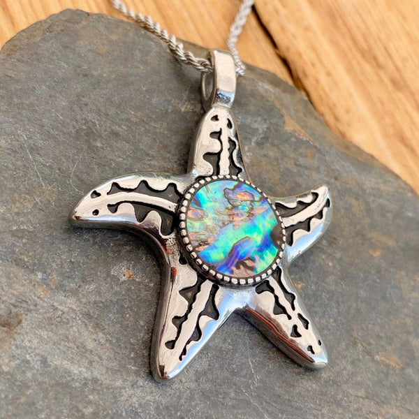 Sanity Jewelry Ladies Necklace Sea Shell - Starfish Pendant & Chain SK2565