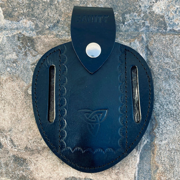 SANITY JEWELRY® Leather Folding Damascus - Leather Holder