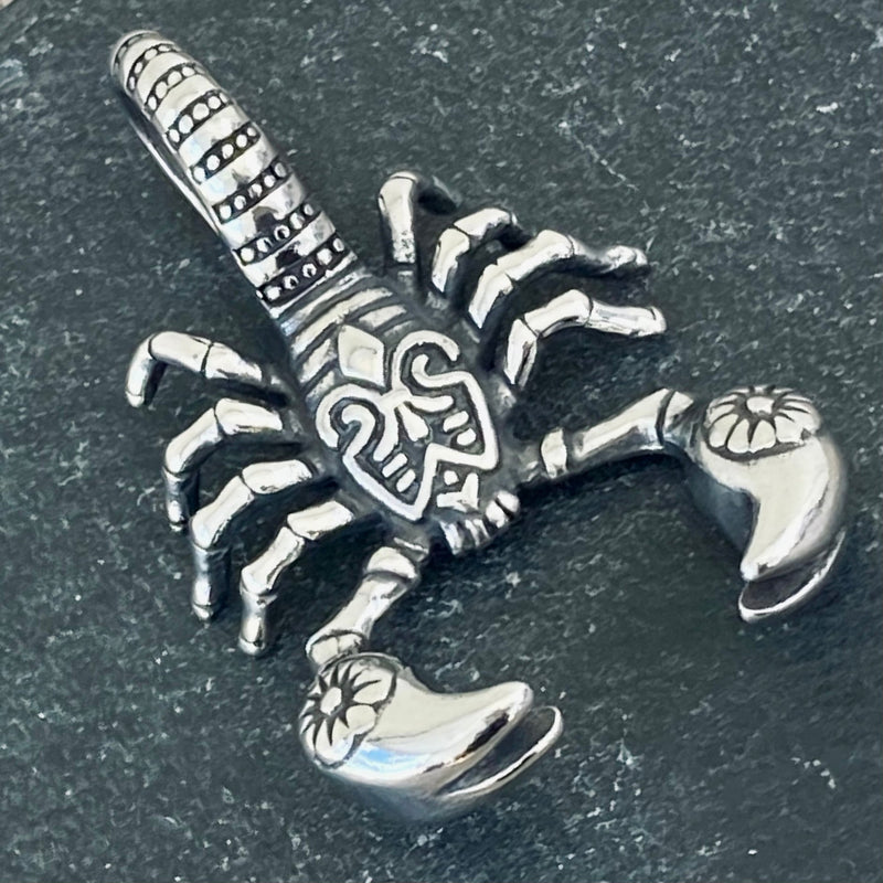 Sanity Jewelry Necklace "Sanity's Combo" - Small Scorpion Pendant & Necklace (453)