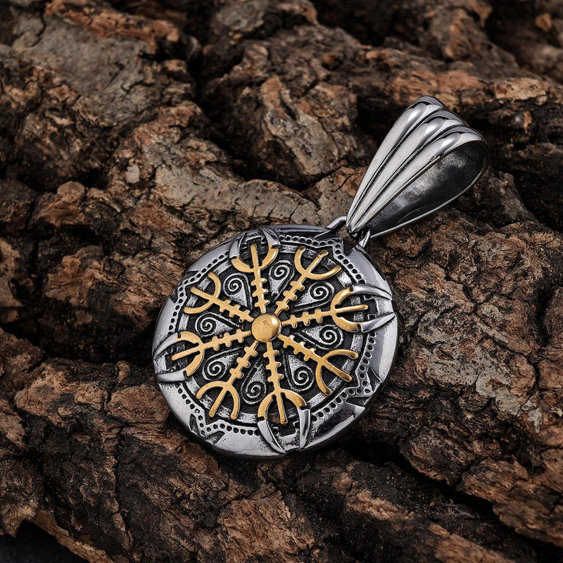 Modern Day Vikings: Unleashing the Power of the Helm of Awe Necklace -  Norse Spirit
