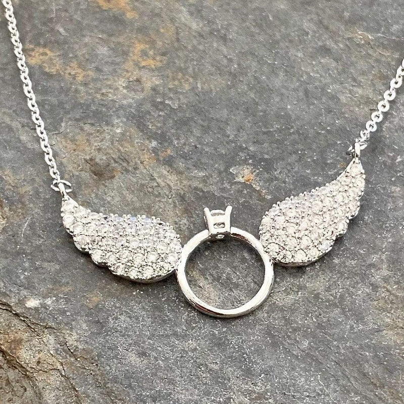 Sanity Jewelry Pendant "Petite Angel Wings" - The Silver Wings - Bracelet LAN031B