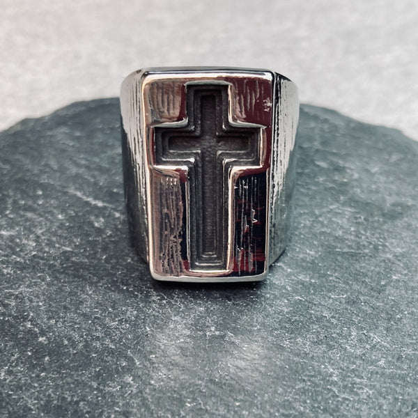 Sanity Jewelry Ring Sanity's Cross Ring - Sizes 8-16 -  R144