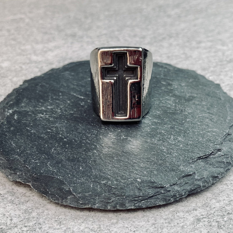 Sanity Jewelry Ring Sanity's Cross Ring - Sizes 8-16 -  R144