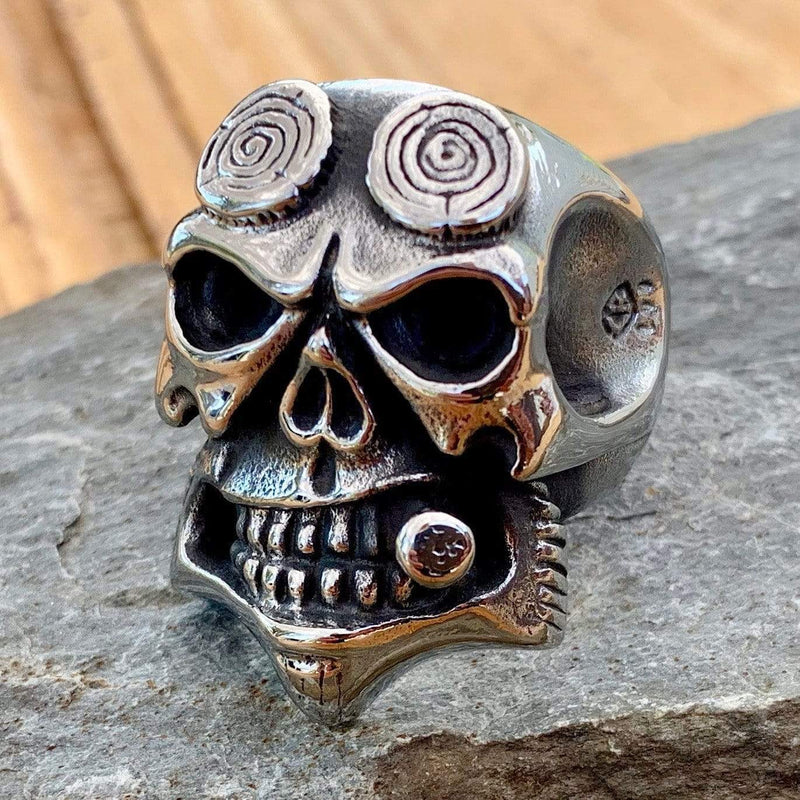 Sanity Jewelry Skull Ring Bone Crusher Collection - HellBoy - Sizes 9-16 - R13