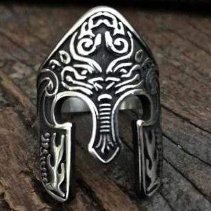 Sanity Jewelry Skull Ring Gladiator Ring - The Artisan - Sizes 9-17 - R31