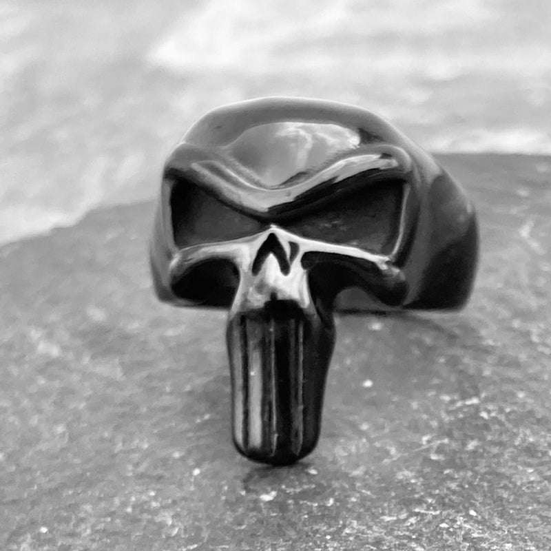 Sanity Jewelry Skull Ring Skull Ring - Black - Sizes 7-16 - R155
