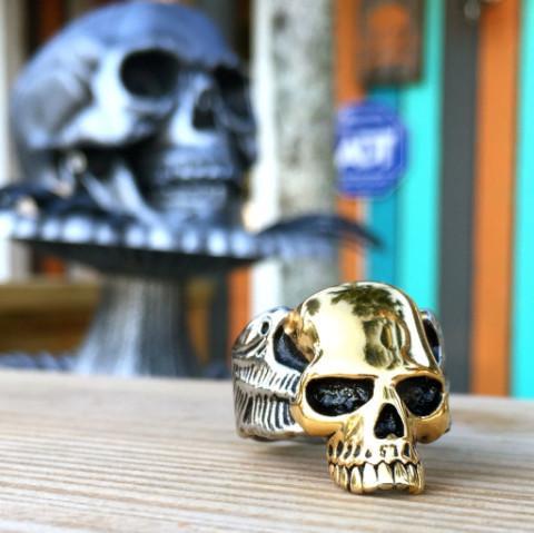 Sanity Jewelry Skull Ring Skull Ring - The Speed Demon - Sizes 5-16 - R69
