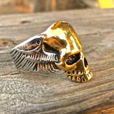 Sanity Jewelry Skull Ring Skull Ring - The Speed Demon - Sizes 5-16 - R69