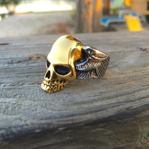 Sanity Jewelry Skull Ring Skull Ring - The Speed Demon - Sizes 5-16 - R69