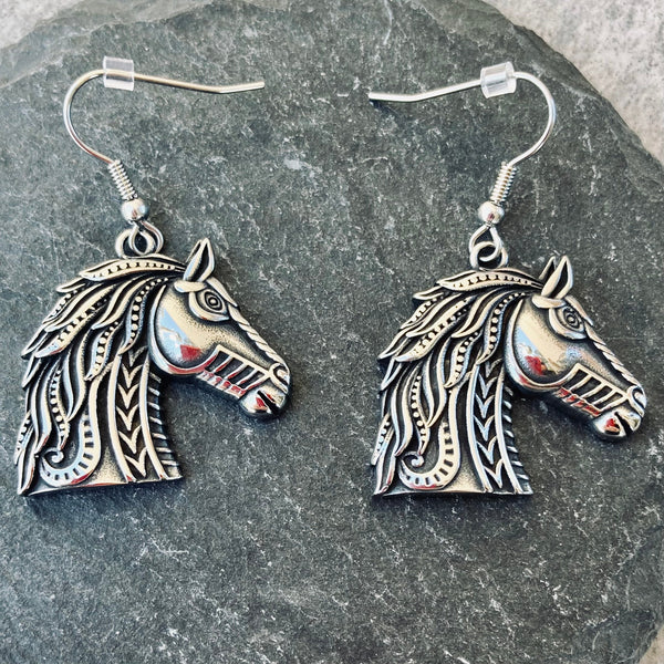 Sanity Jewelry The Trojan - Horse - Earrings - TH735E