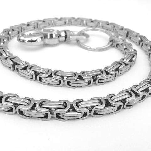 Sanity Jewelry Wallet Chain Wallet Chain - Polished Stainless - Daytona Beach Heritage 1/2 inch wide
